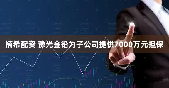 楠希配资 豫光金铅为子公司提供7000万元担保
